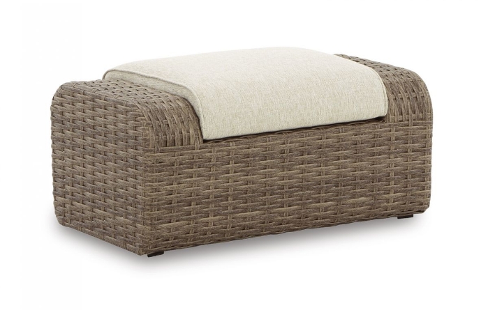 Picture of Sandy Bloom Outdoor Ottoman