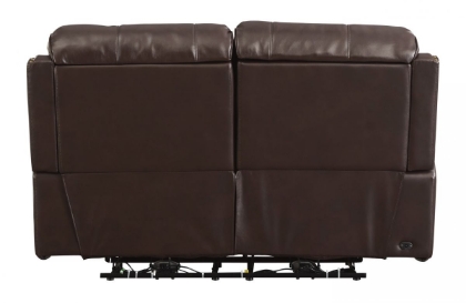 Picture of Ashley Latimer Power Reclining Loveseat with Adjustable Headrests, Brown