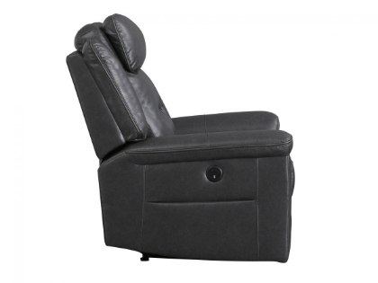 Picture of Ashley McAdoo Power Recliner with USB, Charcoal