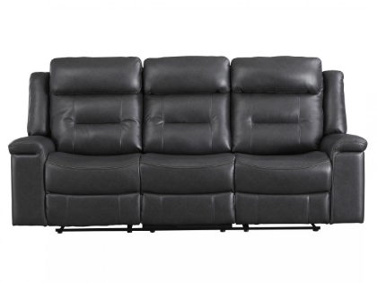 Picture of Ashley McAdoo Power Reclining Sofa, Charcoal
