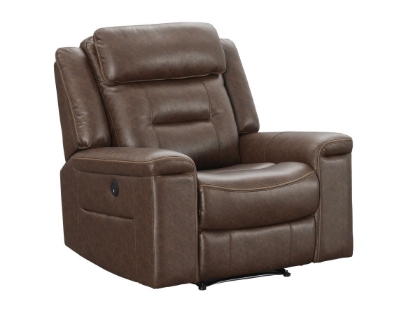 Picture of Ashley McAdoo Power Recliner, Caramel
