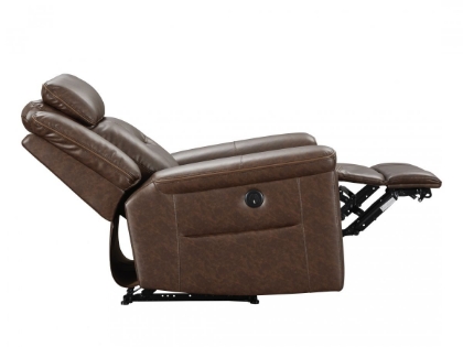 Picture of Ashley McAdoo Power Recliner, Caramel