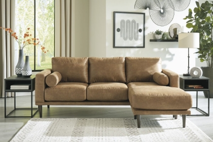 Picture of Ashley Arroyo Sofa Chaise, Caramel