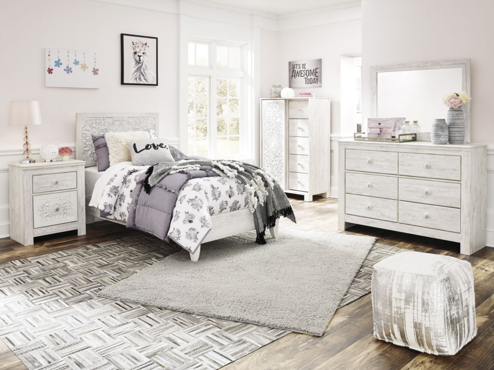 Picture of Paxberry 5 Piece Twin Bedroom Group