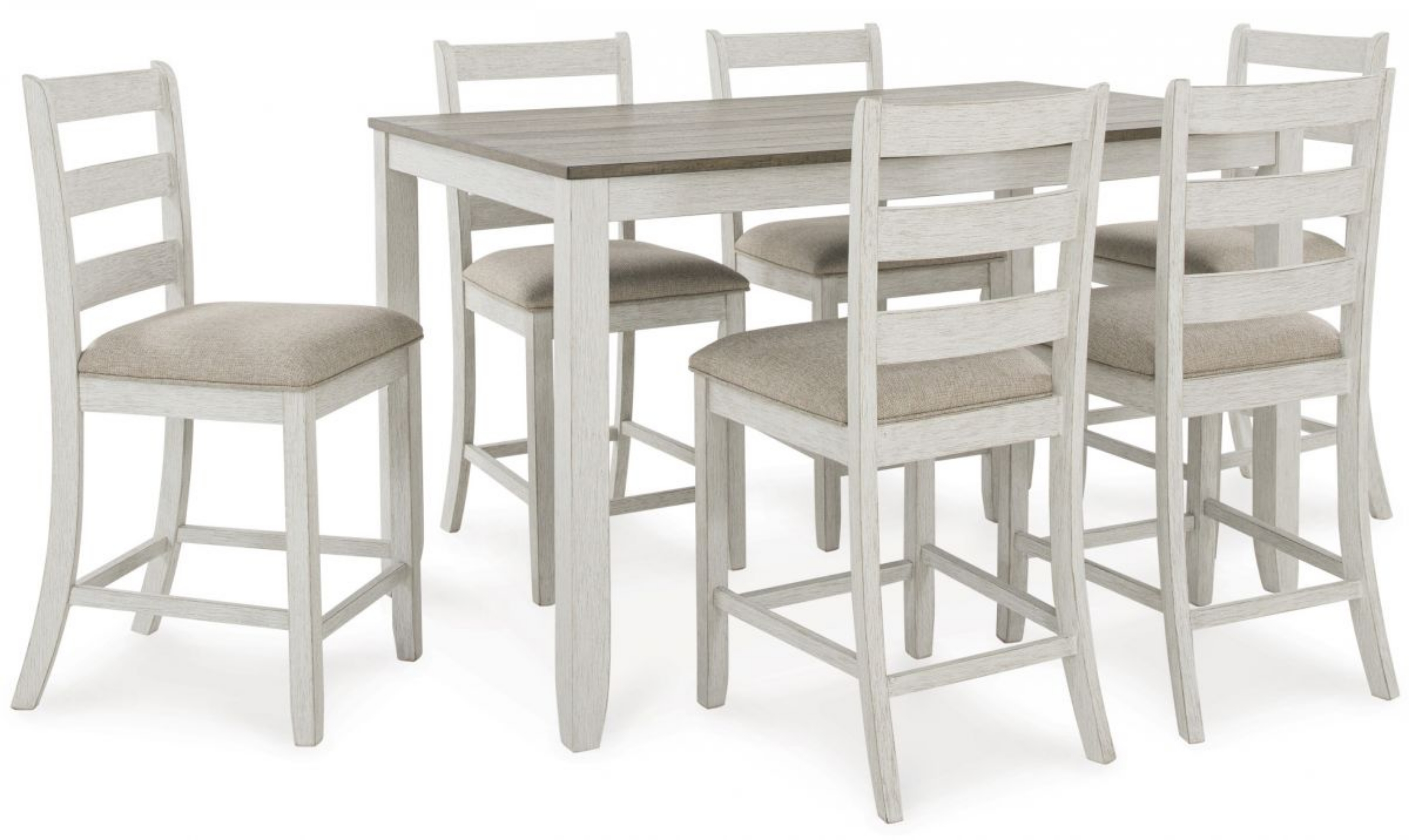 Picture of Skempton Counter Height Dining Table & 6 Stools