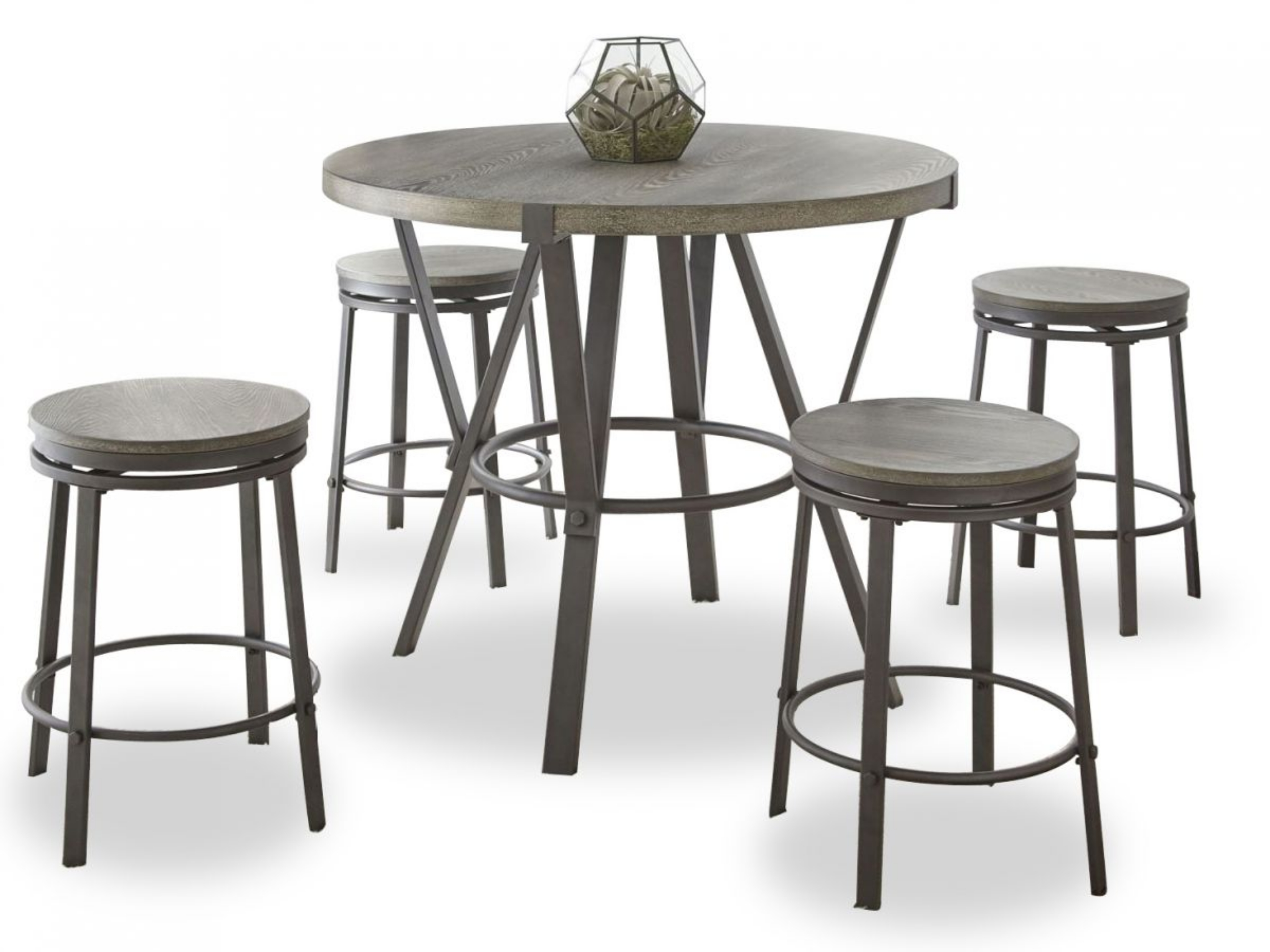 Picture of Portland Counter Height Dining Table & 4 Stools