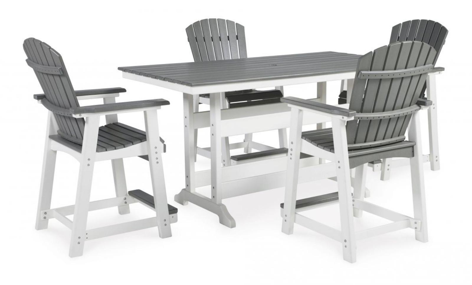 Picture of Transville Outdoor Dining Table & 4 Chairs