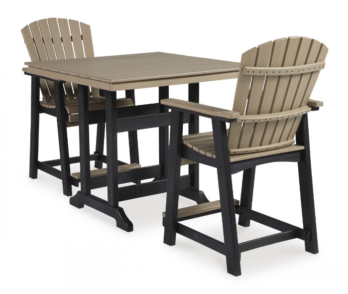 Picture of Fairen Trail Outdoor Pub Dining Table & 2 Stools