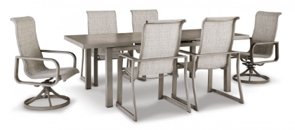 Picture of Beach Front Outdoor Dining Table & 6 Chairs