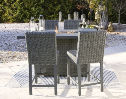 Picture of Palazzo Outdoor Fire Pit & 4 Stools