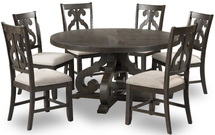 Picture of Stone Dining Table & 6 Chairs