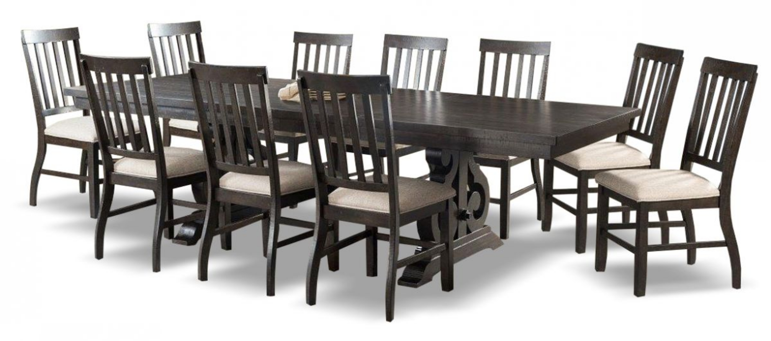 Picture of Stone Dining Table & 10 Chairs