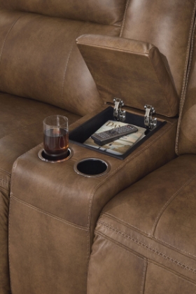 Picture of Game Plan Power Reclining Loveseat
