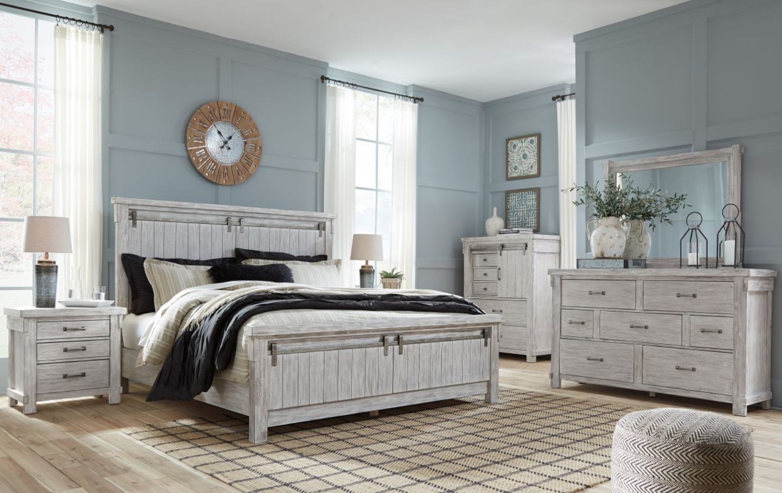 Picture of Brashland 6 Piece King Bedroom Group