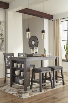 Picture of Caitbrook Counter Height Dining Table & 4 Stools