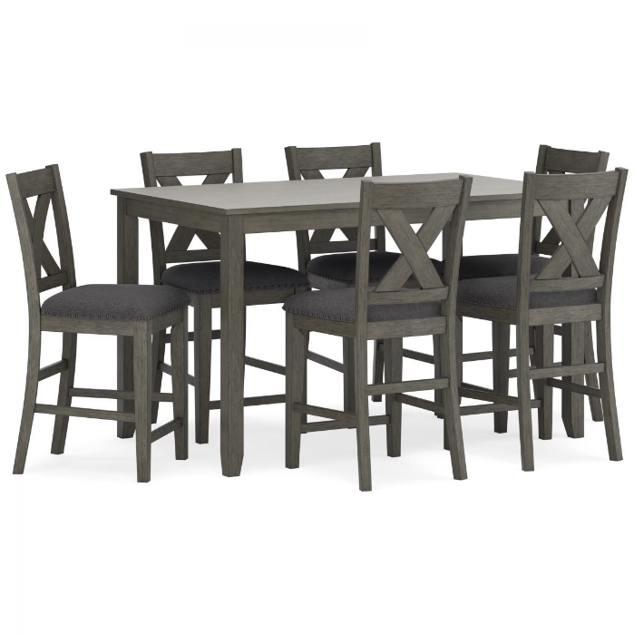 Picture of Caitbrook Counter Height Dining Table & 6 Stools