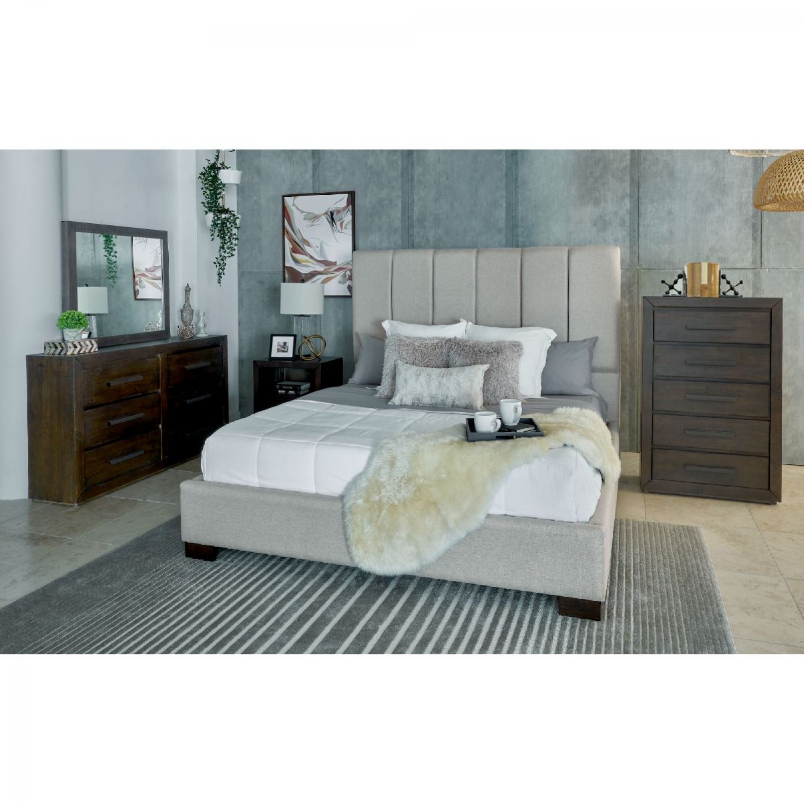 Picture of Magnum 7 Piece King Bedroom Group