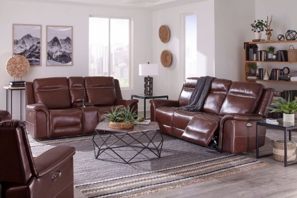Picture of Copper Power Reclining Loveseat