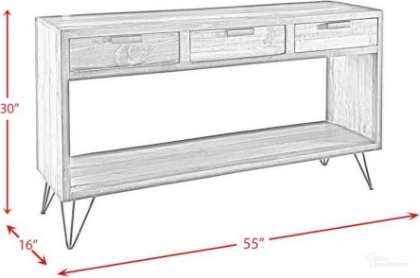 Picture of Cruz Console Sofa Table