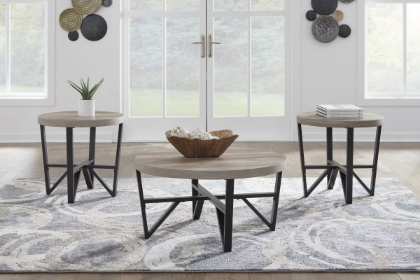 Picture of Deanlee 3 Piece Table Set