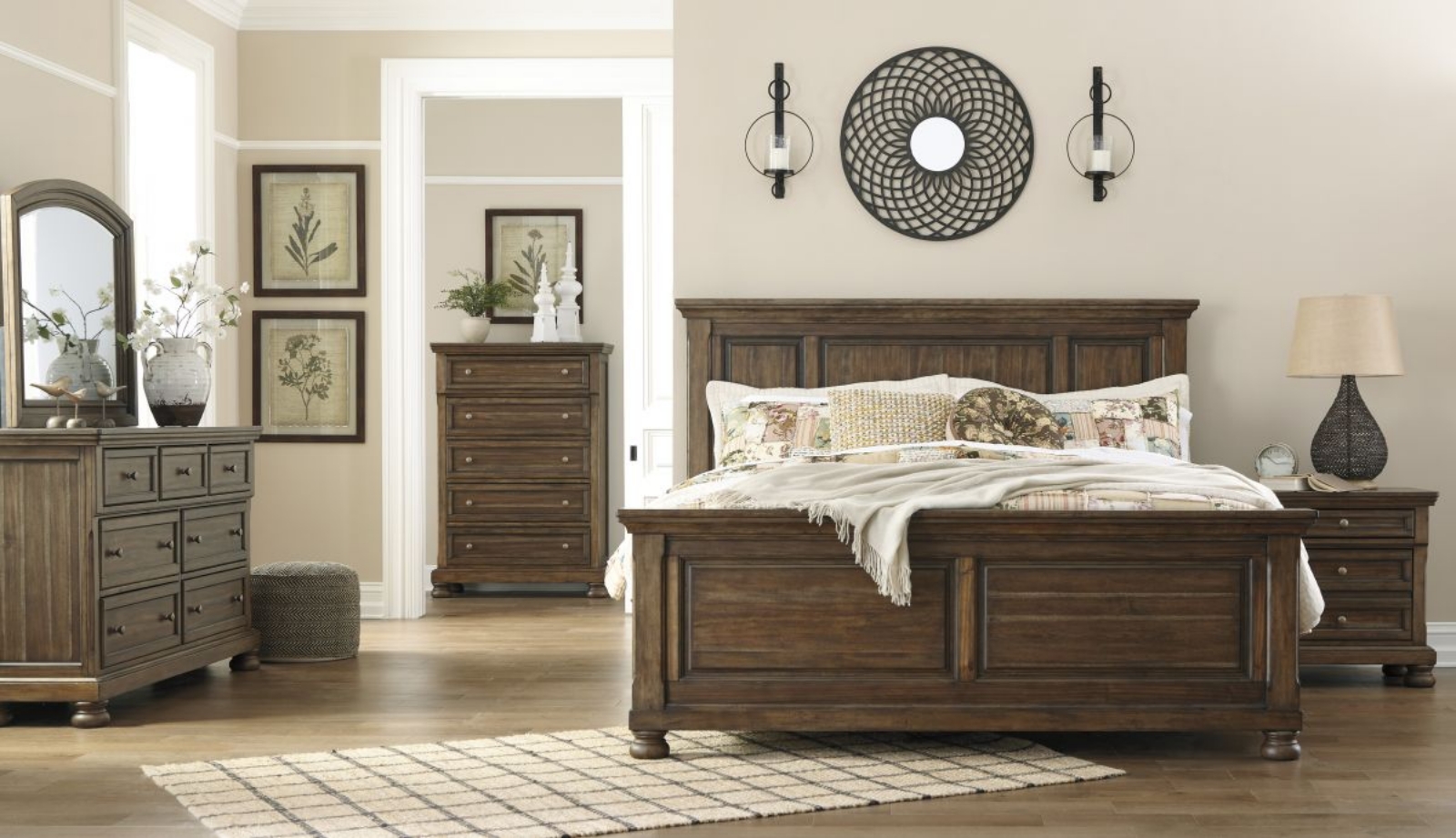 Picture of Flynnter 6 Piece King Bedroom Group