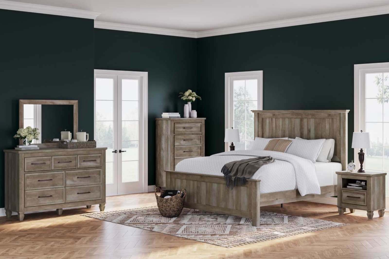 Picture of Yarbeck 5 Piece King Bedroom Group