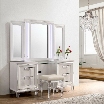 Picture of Twenty Nine Vanity with Mirror & Stool