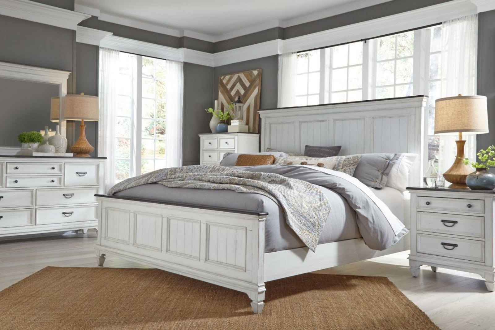 Picture of Allyson Park 5 Piece Queen Bedroom Group