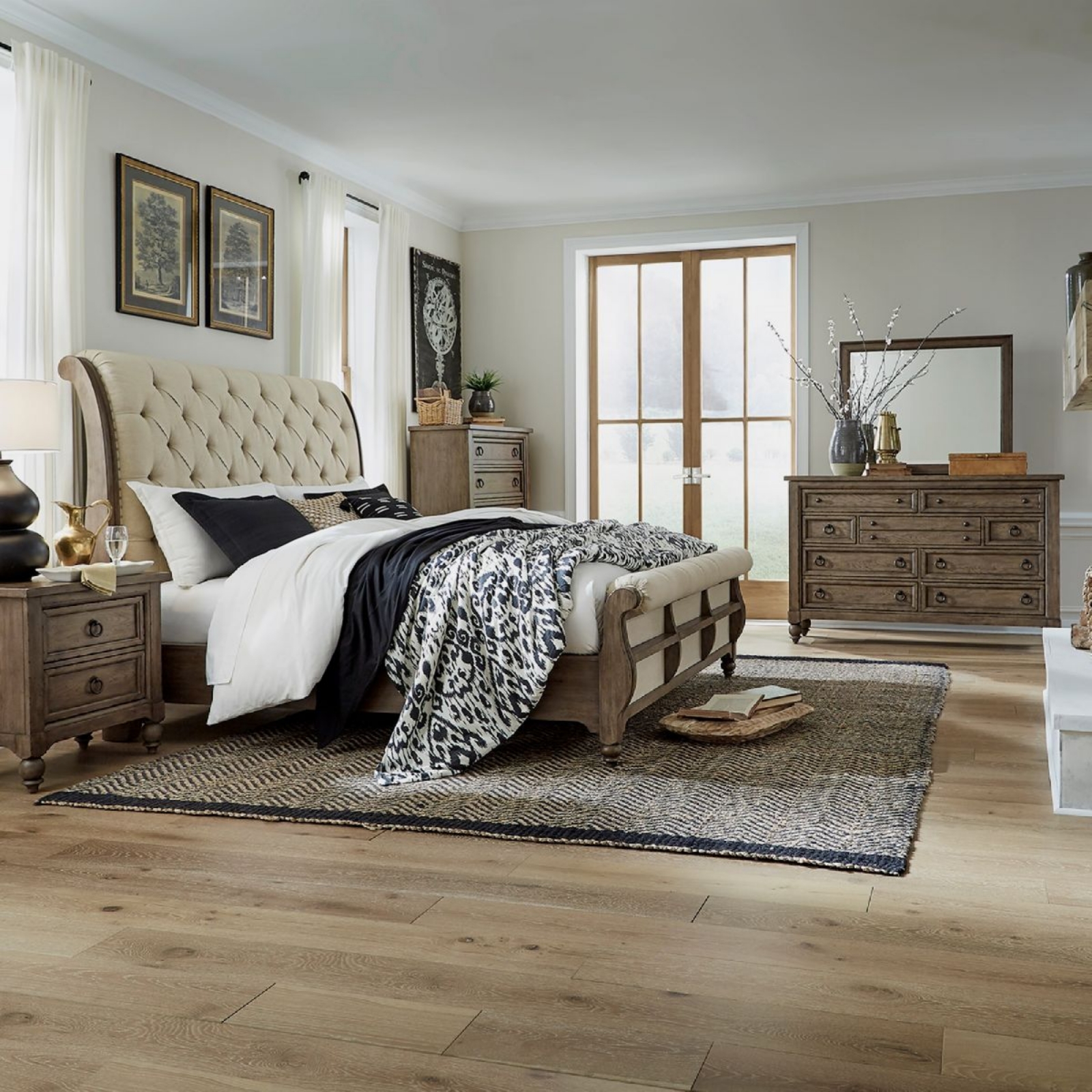 Picture of Americana Farmhouse Queen Bedroom Group