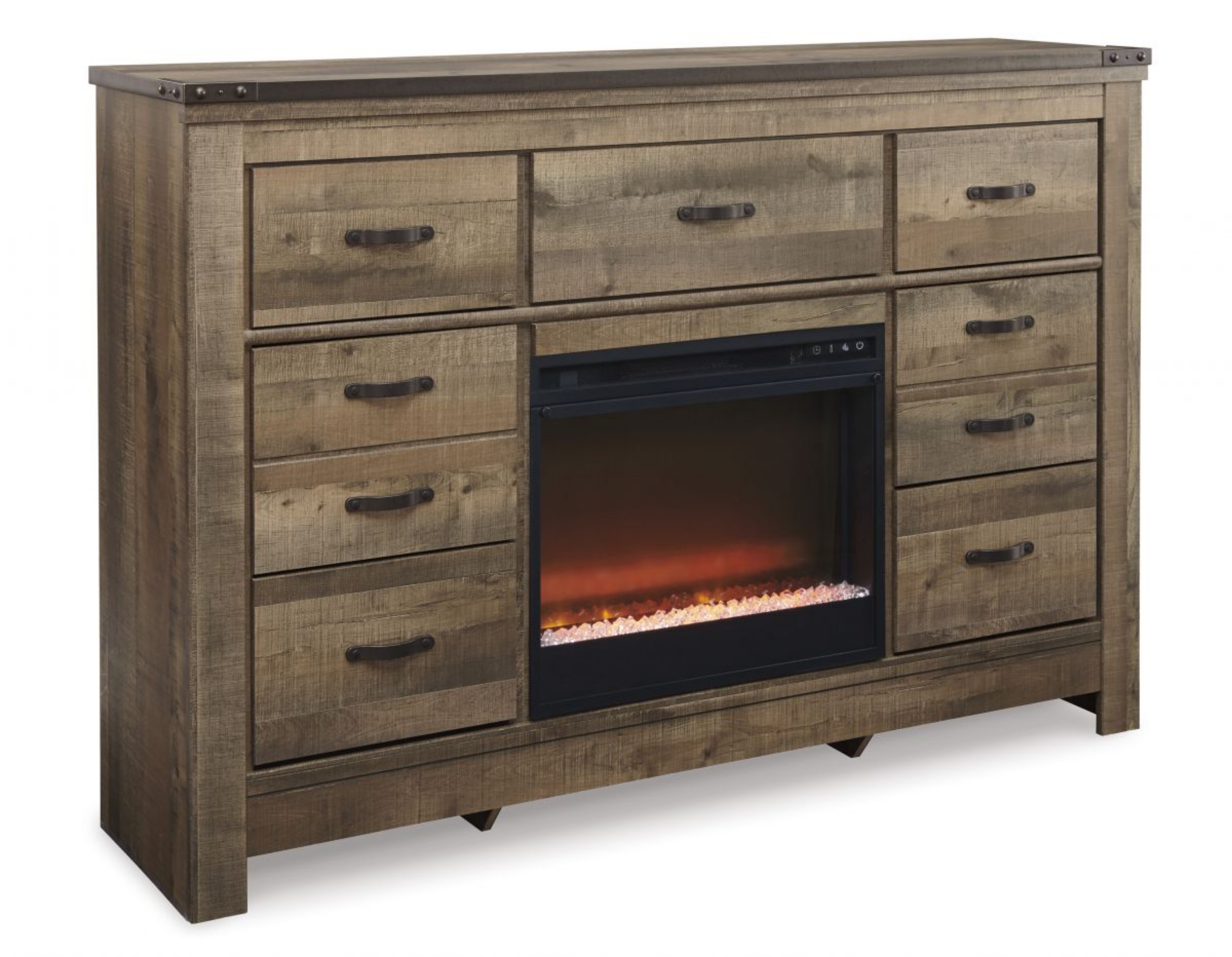 Picture of Trinell Dresser with Fireplace