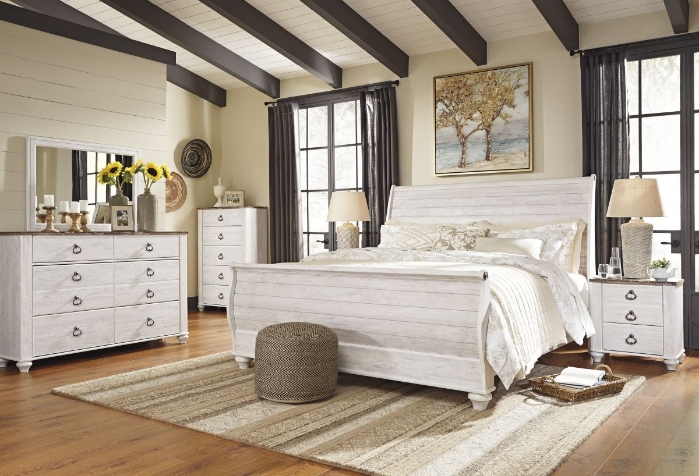 Picture of Willowton 5 Piece King Bedroom Group