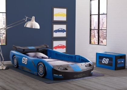 Picture of Turbo Race Car Twin Size Bed