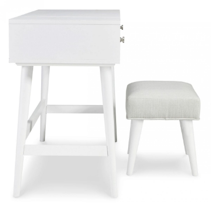 Picture of Thadamere Vanity with Stool