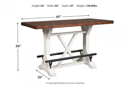 Picture of Valebeck Counter Height Dining Table