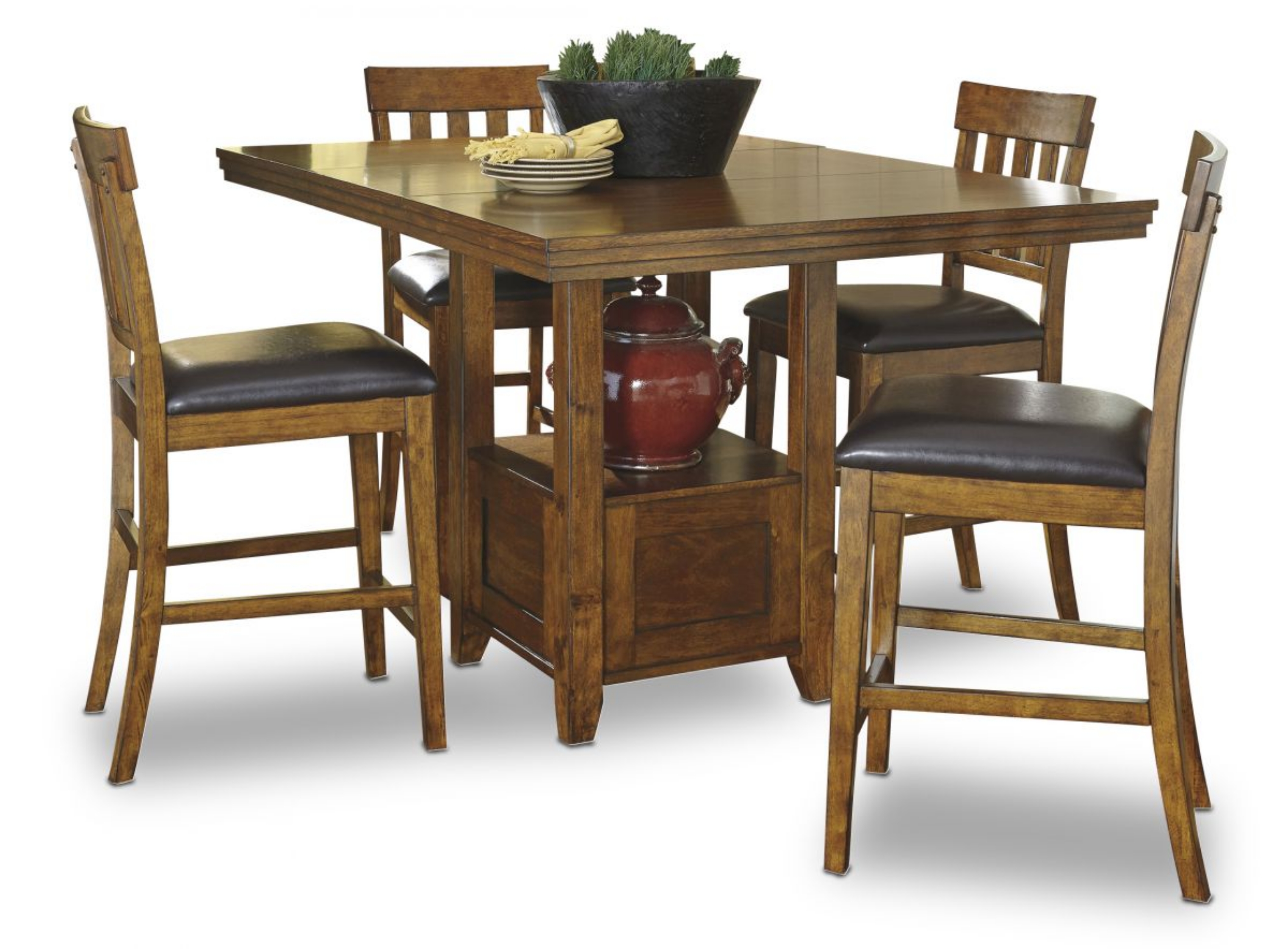 Picture of Ralene Counter Height Dining Table & 4 Stools