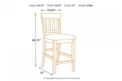Picture of Haddigan Counter Height Barstool