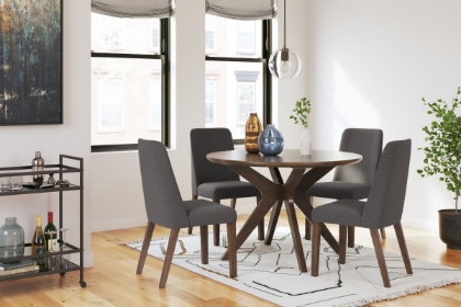 Picture of Lyncott Dining Table & 4 Chairs