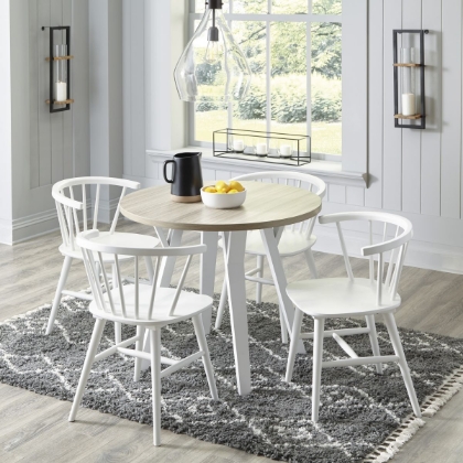 Picture of Grannen Dining Table & 4 Chairs