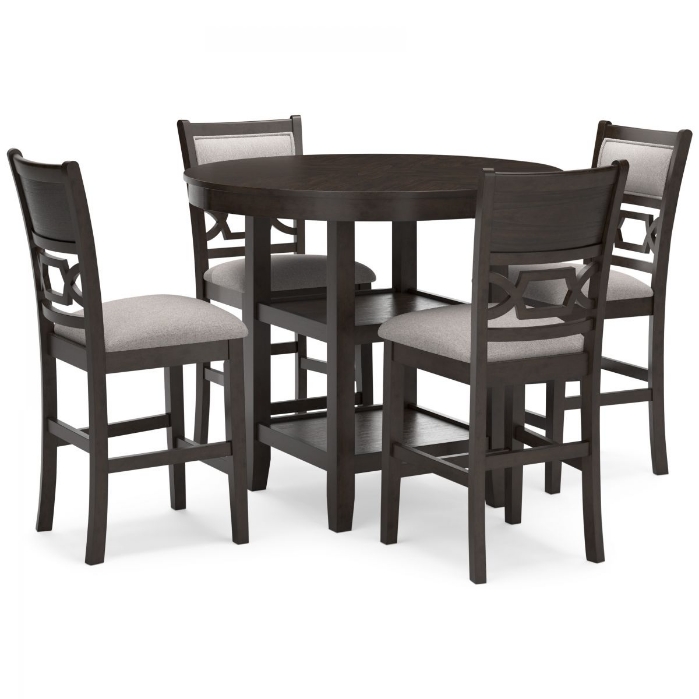 Picture of Langwest Counter Height Dining Table & 4 Stools