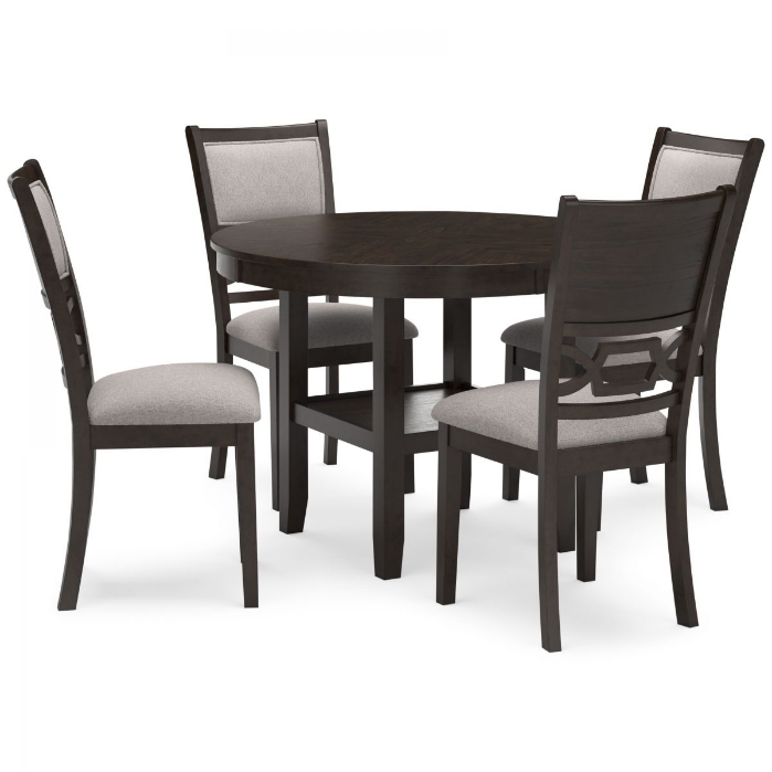 Picture of Langwest Dining Table & 4 Chairs