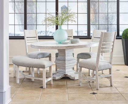 Picture of Condesa Dining Table, 4 Chairs & Bench