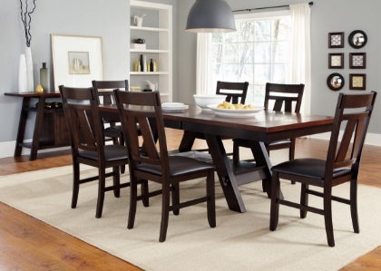 Picture of Lawson Counter Height Dining Table & 6 Chairs