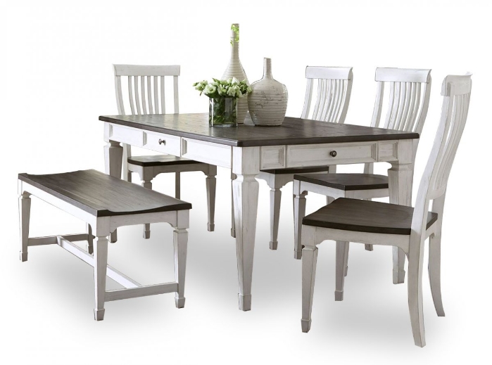 Picture of Allyson Park Table, 4 Chairs & Bench