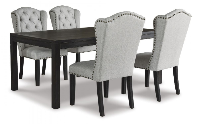 Picture of Jeanette Dining Table & 4 Chairs
