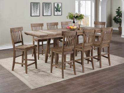 Picture of Riverdale Counter Height Dining Table & 8 Stools