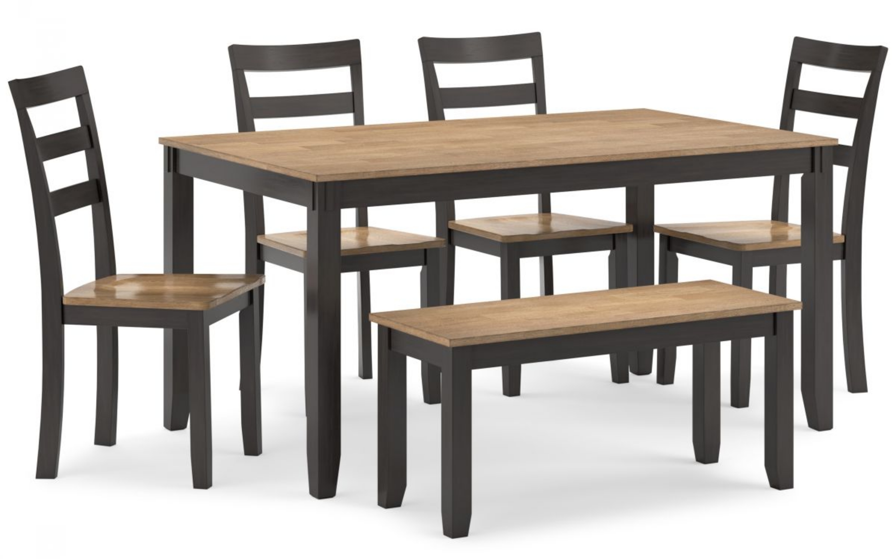 Picture of Gesthaven Dining Table, 4 Chairs & Bench