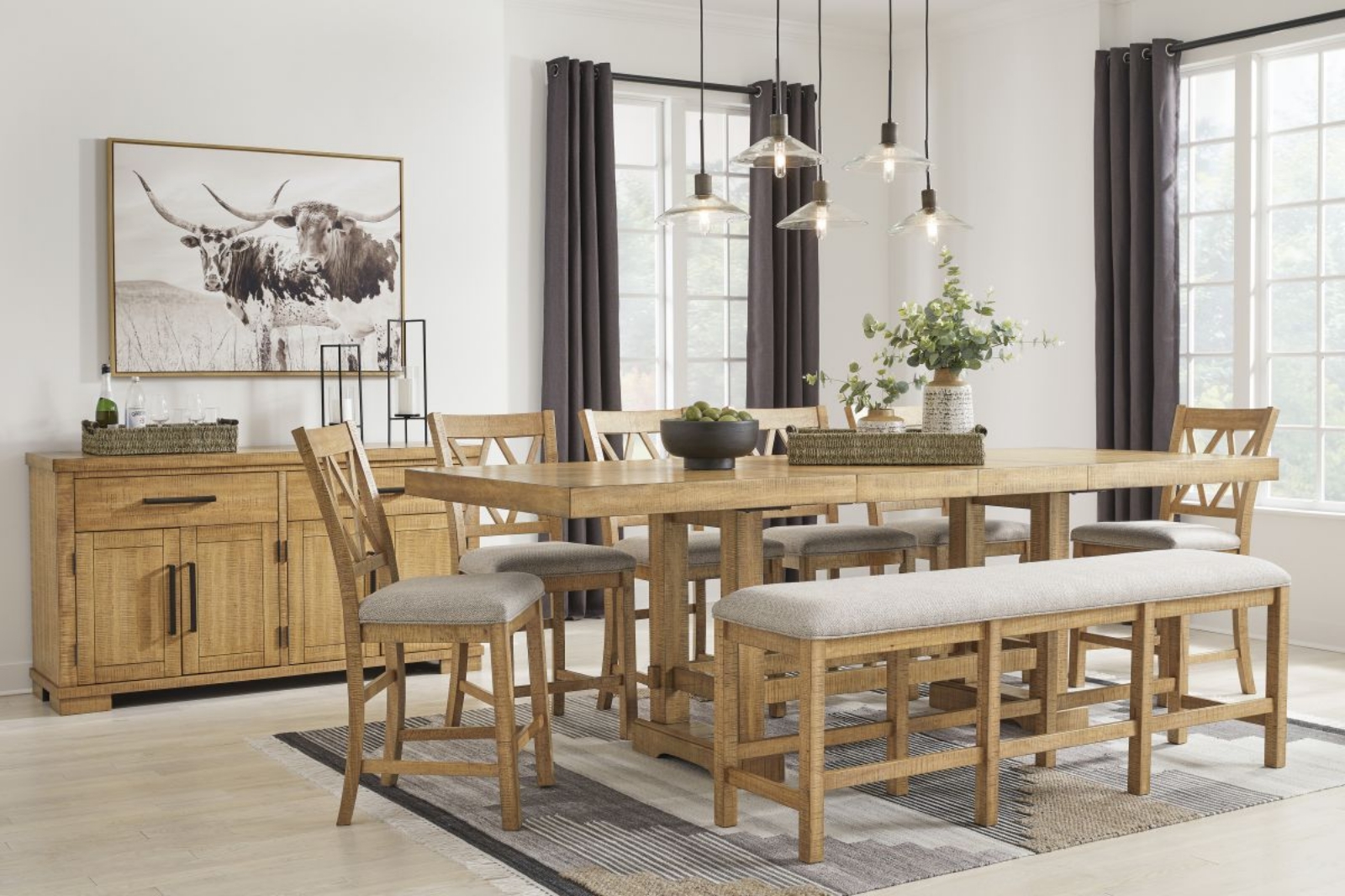 Havonplane Counter Height Dining Bench