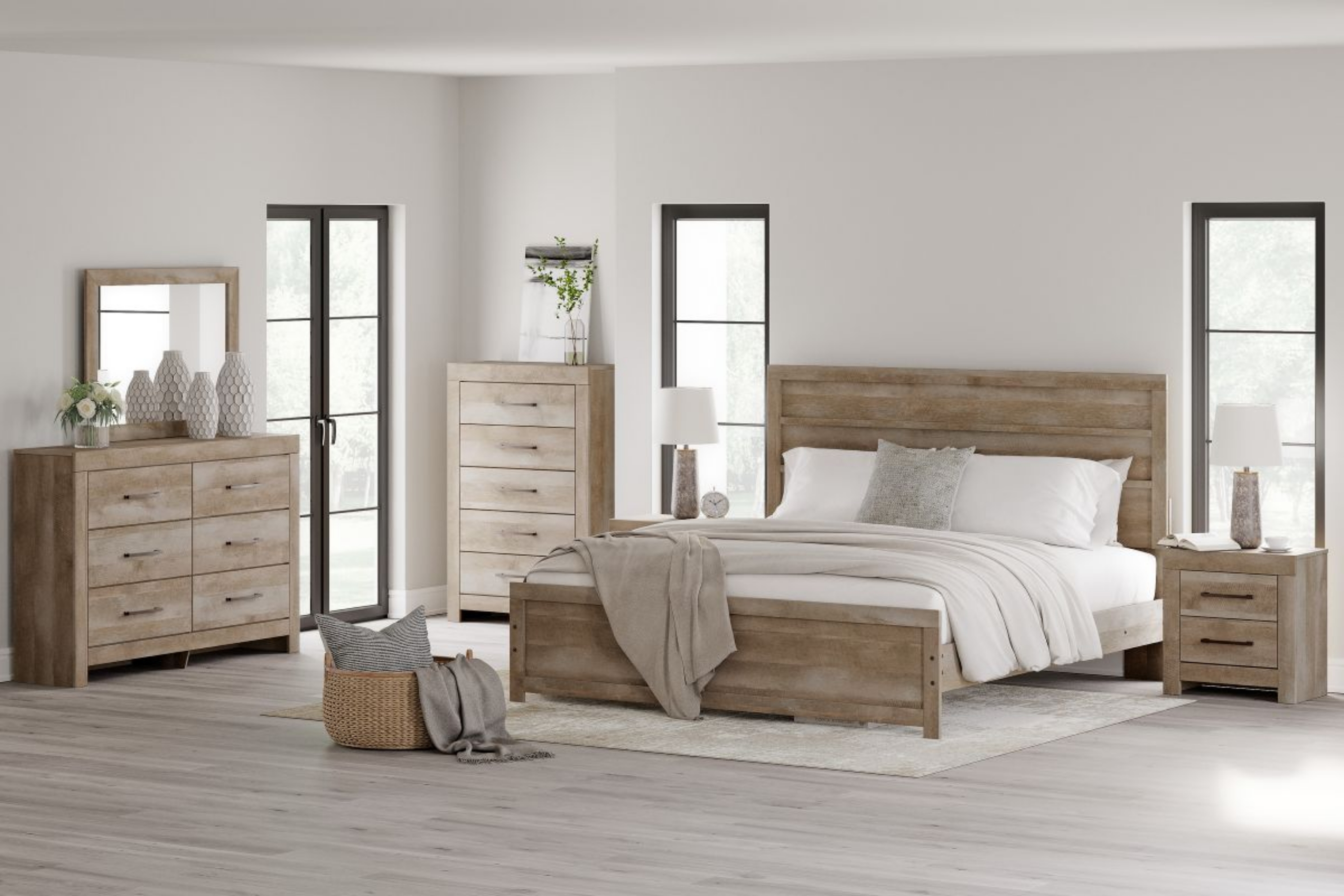 Picture of Gachester 5 Piece King Bedroom Group