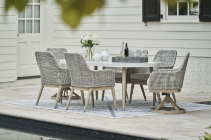 Picture of Seton Creek Outdoor Dining Table & 6 Chairs