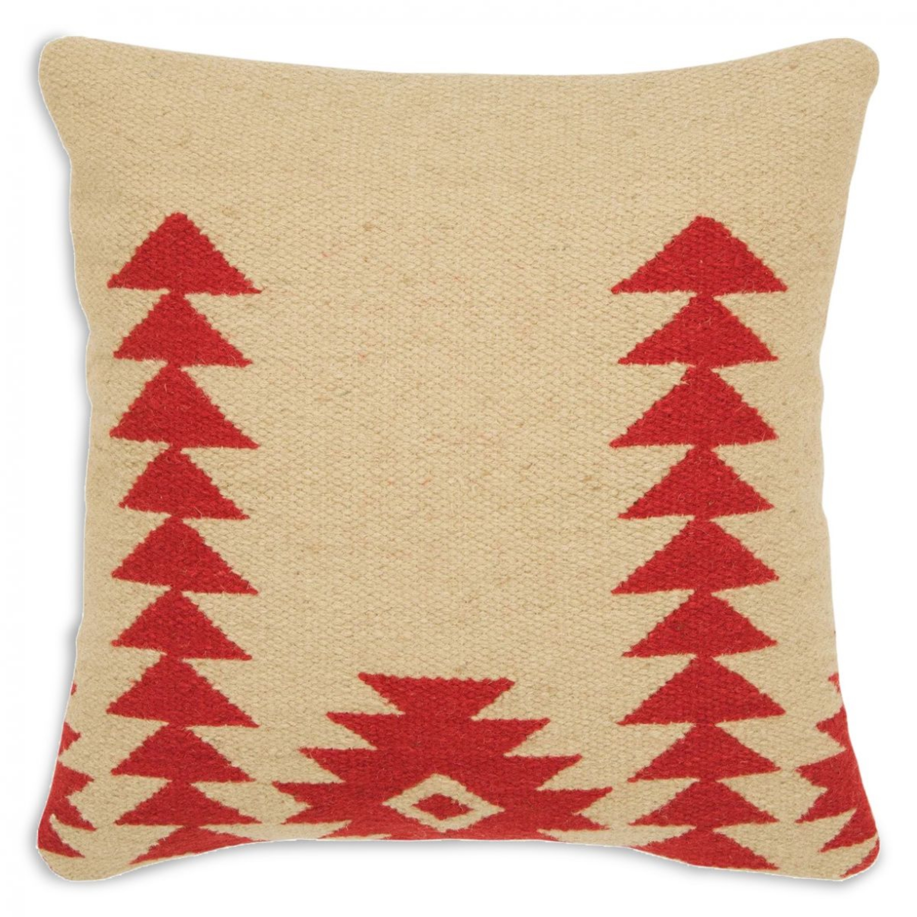 Picture of Motif Red Accent Pillow